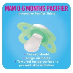 Mam Chupeta Amor e Carinho 2Ct - Papai 0 - 6 M Menino Outlet