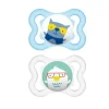 Mam Mini Air chupeta e estojo de esterilização para pele sensível, 2 unidades Discount