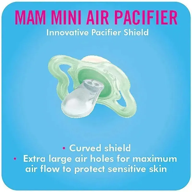 mam_mini_air_mam_chupeta__SKUS1uOFyVv_3.webp Mam Mini Air chupeta e estojo de esterilização para pele sensível, 2 unidades Discount