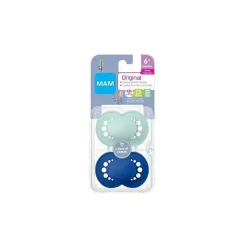 Mam Original Matte Chupeta 2 Pacote 6+ Menino Clearance