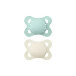 Mam Original Matte Chupeta 2 Pacote Verde e Bege 0-6 Meses Outlet