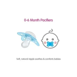 Mam Original Matte Chupeta 2 Pacote Verde e Bege 0-6 Meses Outlet