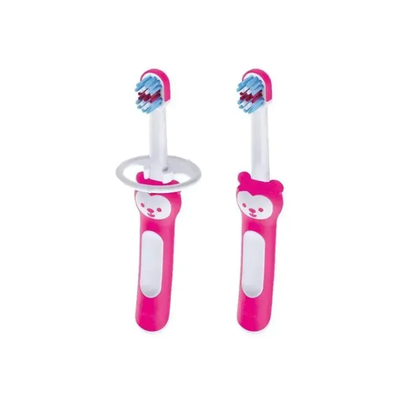 mam_pack__meses_escova_de_SKU0F69sZSM_0.webp Mam 2-Pack 6+ Meses Escova de Dentes - Rosa Fashion
