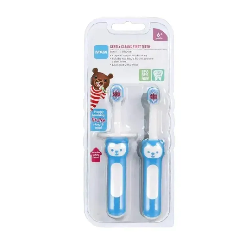 mam_pack__meses_escova_de_SKU3nbXnHls_1.webp Mam 2-Pack 6+ Meses Escova de Dentes - Azul Online