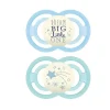 Mam 2-Pack 6+ Meses Perfect Night Chupeta - Azul Hot