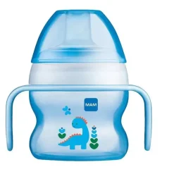 Mam Starter Cup com alças, menino, 5 oz Hot