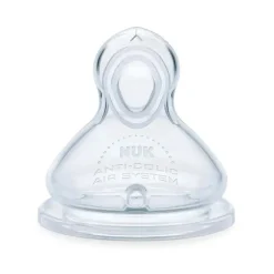 Nuk Mamadeiras anti-cólicas de fluxo suave 6-18 meses, 2 unidades Outlet