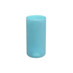 Dr. Brown's Manga estreita para garrafa de vidro de 8 onças / 250 ml do Dr. Brown | Manga de mamadeira 100% silicone - azul Sale