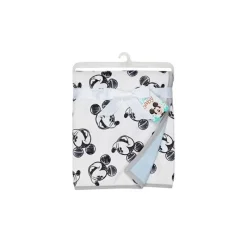 Lambs u0026 Ivy Manta de bebê do Mickey Mouse Lambs &amp; Ivy preto e branco Online