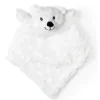 Rose Textiles Manta de segurança de pelúcia de pelúcia rosa bebê urso têxtil branco Hot