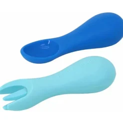 Marcus u0026 Marcus Marcus & Marcus - Conjunto de colher e garfo de silicone, Lucas Outlet