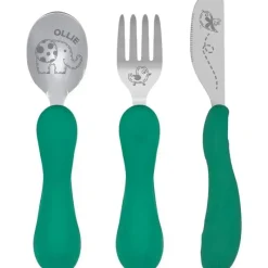 Marcus u0026 Marcus Marcus &amp; Marcus - Jogo Colher Anatômica Garfo e Faca Elefante 3pcs Clearance