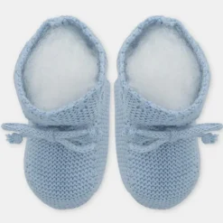 Martin Aranda - Baby Booties Knit Montefioralle, Blanco Roto Best