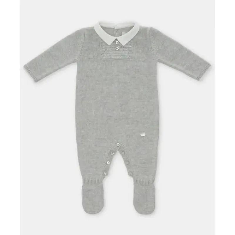martin_aranda__baby_boy_l_SKU8iYrIHZG_0.webp Martin Aranda - Baby Boy Long Romper With Feet Glace, Light Blue Outlet