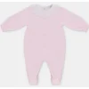 Martin Aranda - Baby Footie Interlock Basic, Rosa Bebé Hot