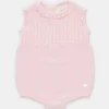 Martin Aranda - Baby Girl Short Knit Romper Airola, Lavanda New