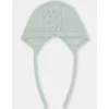 Martin Aranda - Baby Knit Bonnet Lucca, Blue Fashion