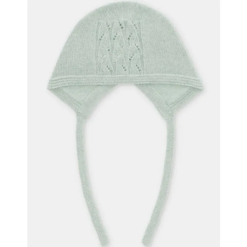 martin_aranda__baby_knit__SKUVUodyiki_0.webp Martin Aranda - Baby Knit Bonnet Lucca, Blue Fashion