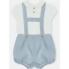 Martin Aranda - Baby Set Shirt & Bloomer Woven Fabric Capri, Arena New