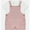 Martin Aranda - Baby Set Shirt & Overall Woven Fabric Siena, Arena Best