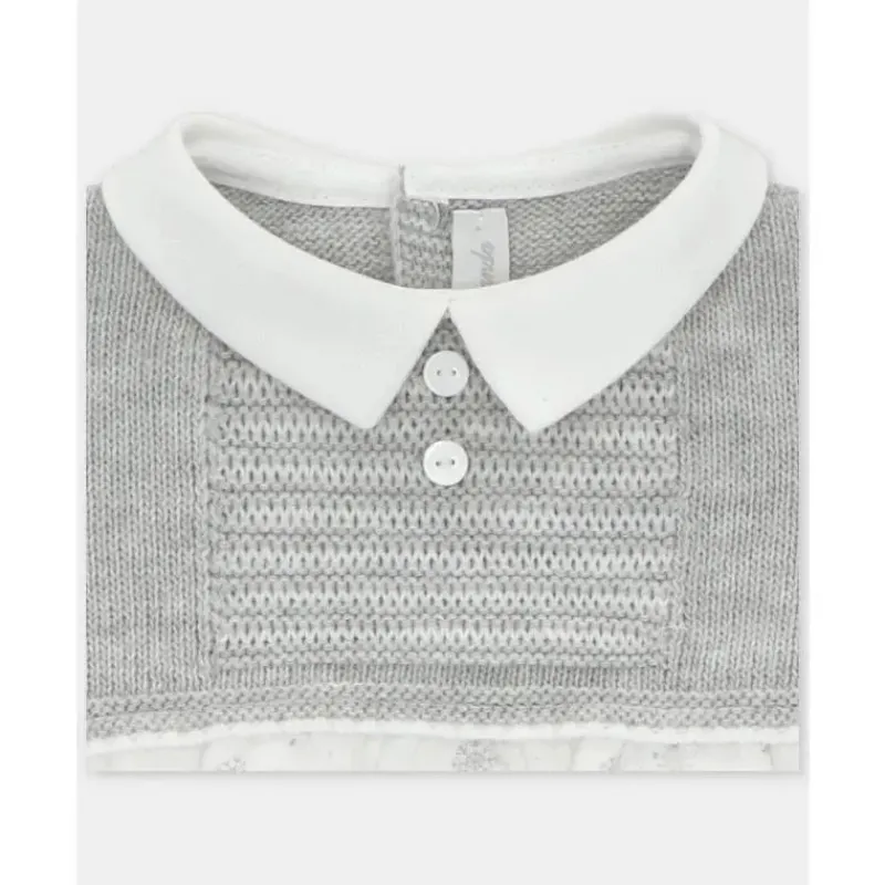 martin_aranda__baby_short_SKUVSGNaBiK_2.webp Martin Aranda - Baby Short Knit Romper & Glace, Light Grey Hot