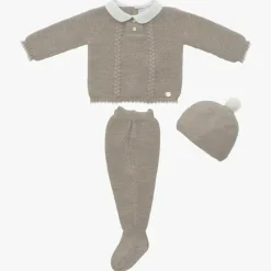 Martin Aranda - Conjunto Leve-me para Casa Little Fox Sweater, Leggins & Bonnet, Vermelho Clearance