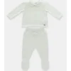 Martin Aranda - Take Me Home Set Sweater & Leggings Knit Albi, White Clearance