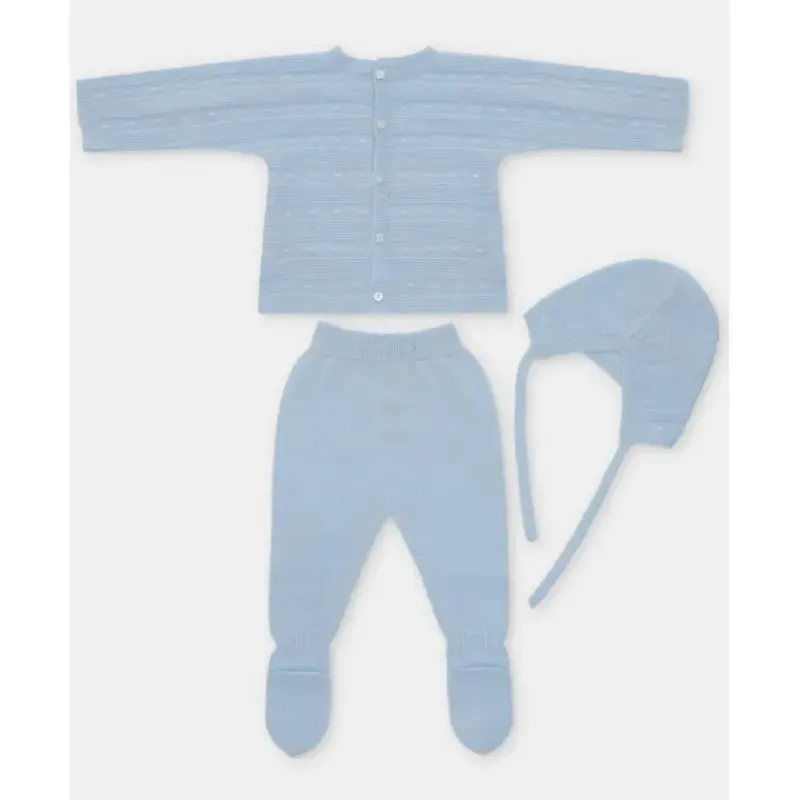 martin_aranda__take_me_ho_SKUSNgDraXf_1.webp Martin Aranda - Take Me Home Set Sweater, Leggings & Bonnet Dolcezza, Light Blue New