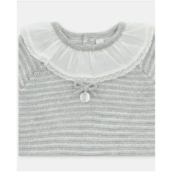 Martin Aranda - Take Me Home Set Sweater, Leggings & Bonnet Flounce Glace, Light Pink Outlet