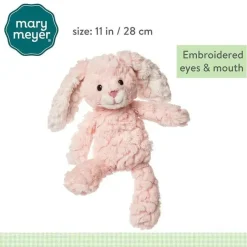 Mary Meyer - brinquedo macio de coelhinho rosa Fashion