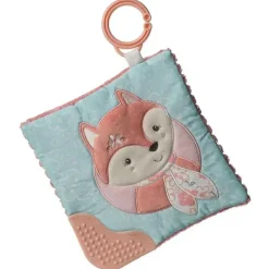 Mary Meyer - Brinquedo mordedor crinkle com papel de bebê e Squeaker, Sweet n Sassy Fox Fashion