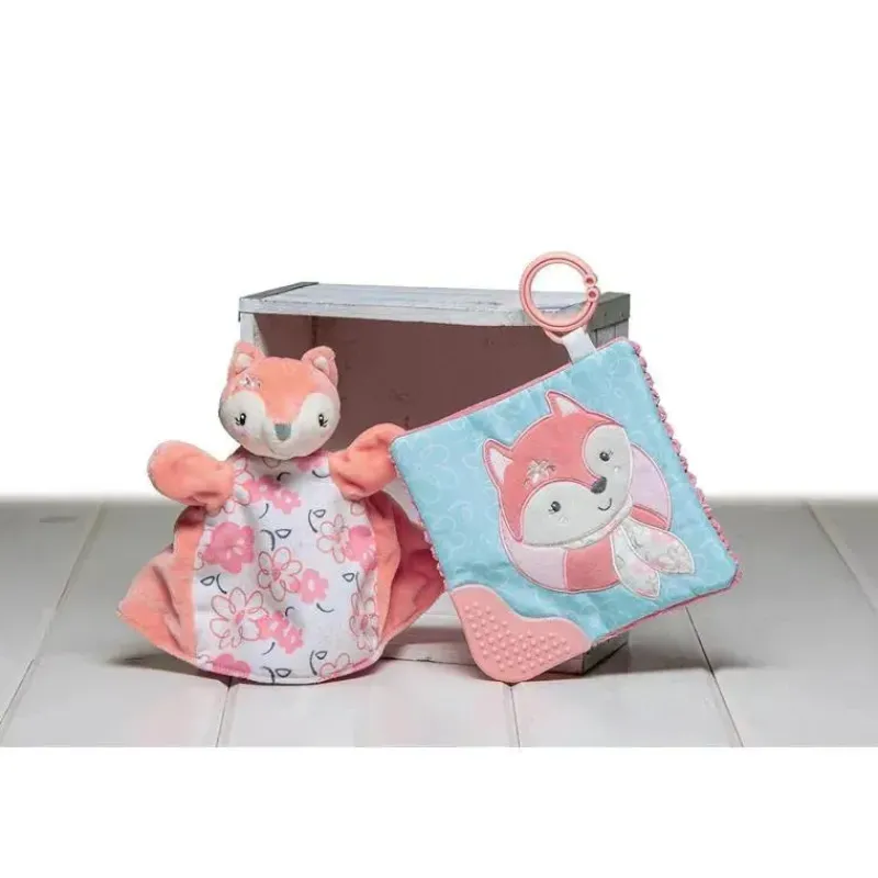 mary_meyer__brinquedo_mor_SKUkQvuveUL_1.webp Mary Meyer - Brinquedo mordedor crinkle com papel de bebê e Squeaker, Sweet n Sassy Fox Fashion