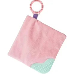 Mary Meyer - Brinquedo mordedor Sweet Soothie Crinkle com papel para bebê e Squeaker, sorvete granulado New