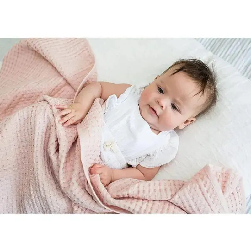 mary_meyer__lulujo_waffle_SKUHY6k5nnx_1.webp Mary Meyer - Lulujo Waffle Blanket, Ballet Slipper Best