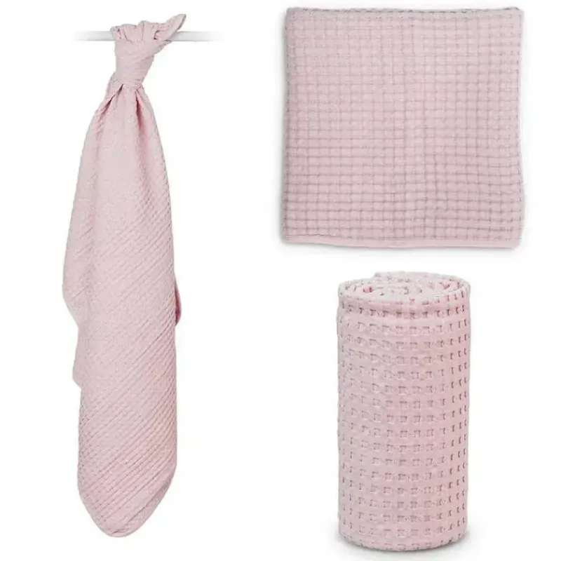 mary_meyer__lulujo_waffle_SKUHY6k5nnx_2.webp Mary Meyer - Lulujo Waffle Blanket, Ballet Slipper Best