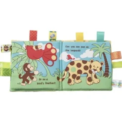 Demdaco Mary Meyer Taggies Dazzle Dots Monkey Soft Book Discount