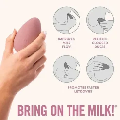 Munchkin Massageador de lactação - Milkmakers Warm Touch Heat & Vibration Sale