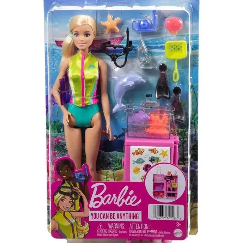 mattel__barbie_biloga_mar_SKUjeEY1tWJ_5.webp Mattel - Barbie Bióloga Marinha Playset Outlet