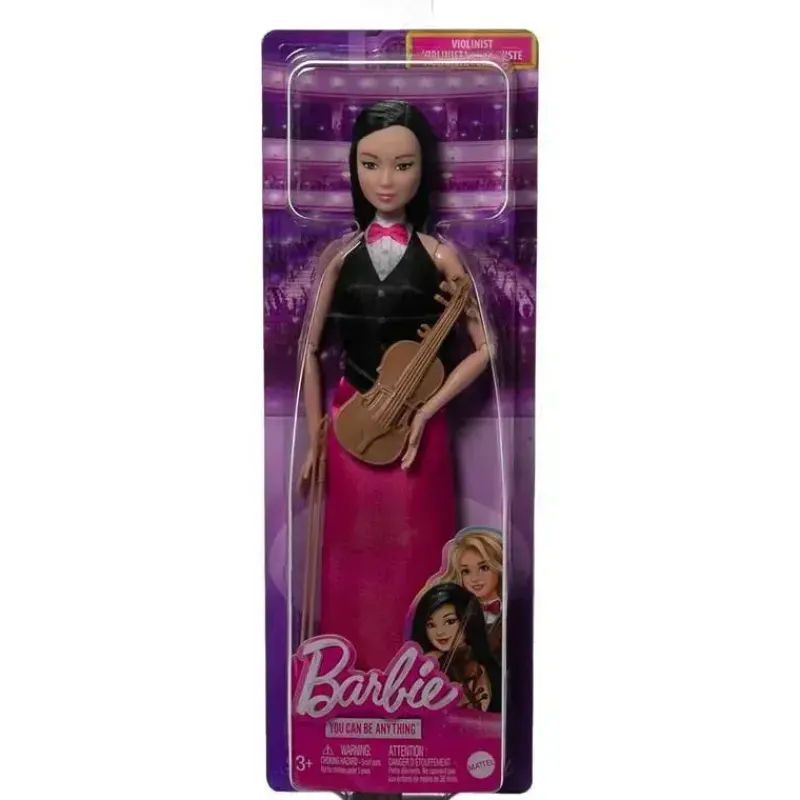 mattel__barbie_career_cor_SKUJhoACq0c_5.webp Mattel - Barbie Career Core Doll, Músico New