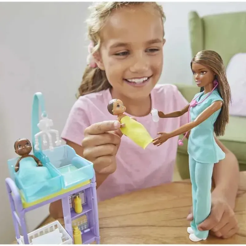 mattel__barbie_careers_ba_SKUV426x44Q_5.webp Mattel - Barbie Careers Baby Doctor Playset Clearance