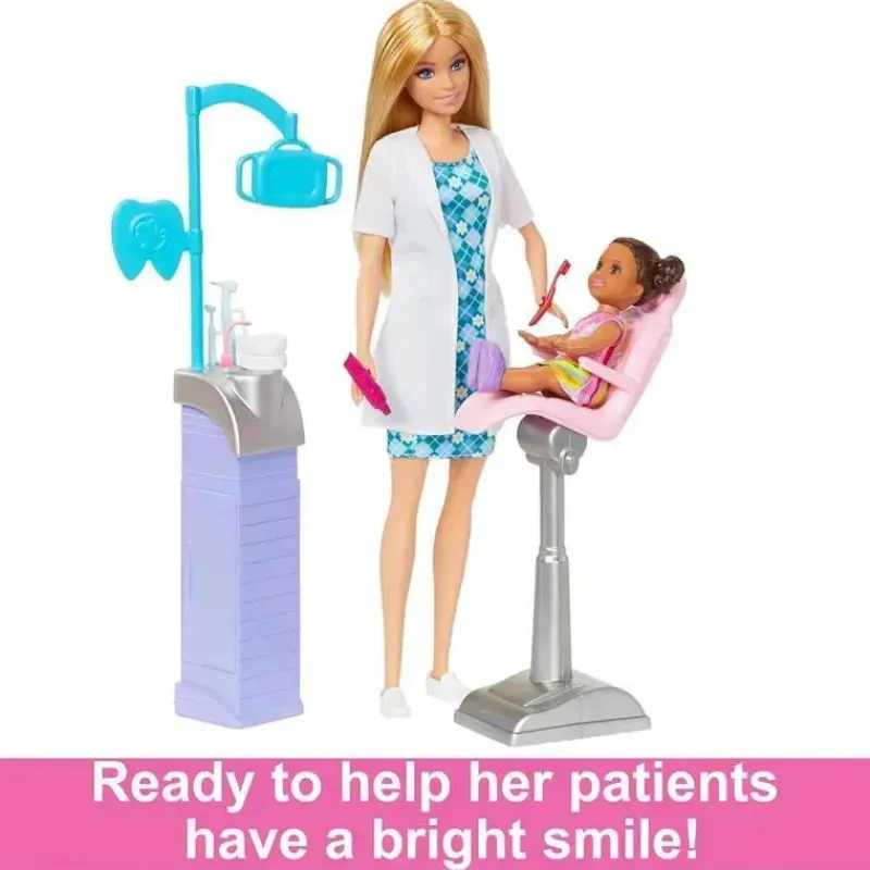 mattel__barbie_carreira_d_SKUnsmjrCDH_5.webp Mattel - Barbie Carreira Dentista, Loira Outlet