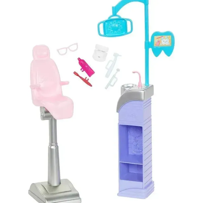mattel__barbie_carreira_d_SKUshT0LTtm_1.webp Mattel - Barbie Carreira Dentista, Morena Hot