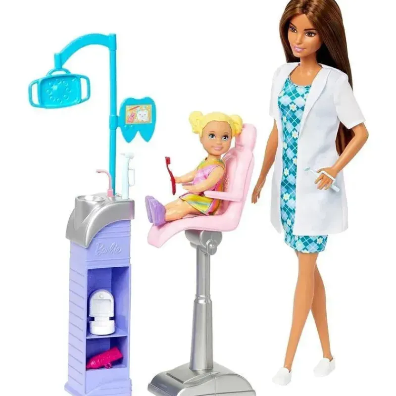 mattel__barbie_carreira_d_SKUshT0LTtm_2.webp Mattel - Barbie Carreira Dentista, Morena Hot