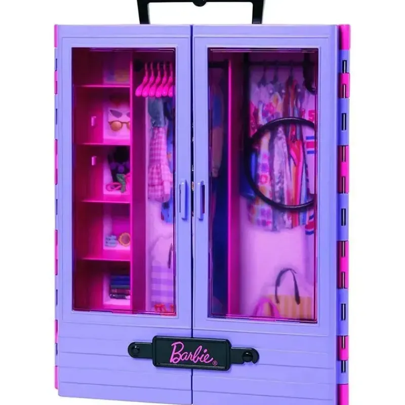 mattel__barbie_fashionist_SKU5LuTklp9_1.webp Fisher-Price Mattel - Barbie Fashionistas Ultimate Closet com roupas da Barbie New
