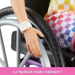 Mattel - Barbie Fashionista + Cadeira de Rodas Outlet