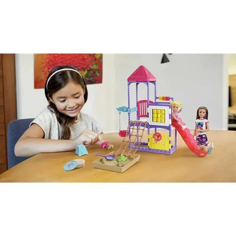 mattel__barbie_skipper_ba_SKU9Exi2I6E_1.webp Mattel - Barbie Skipper Babysitters Inc. Playground Climb 'N Explore Sale