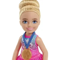 Fisher-Price Mattel - Boneca Barbie Chelsea Loira Patinadora no Gelo Hot