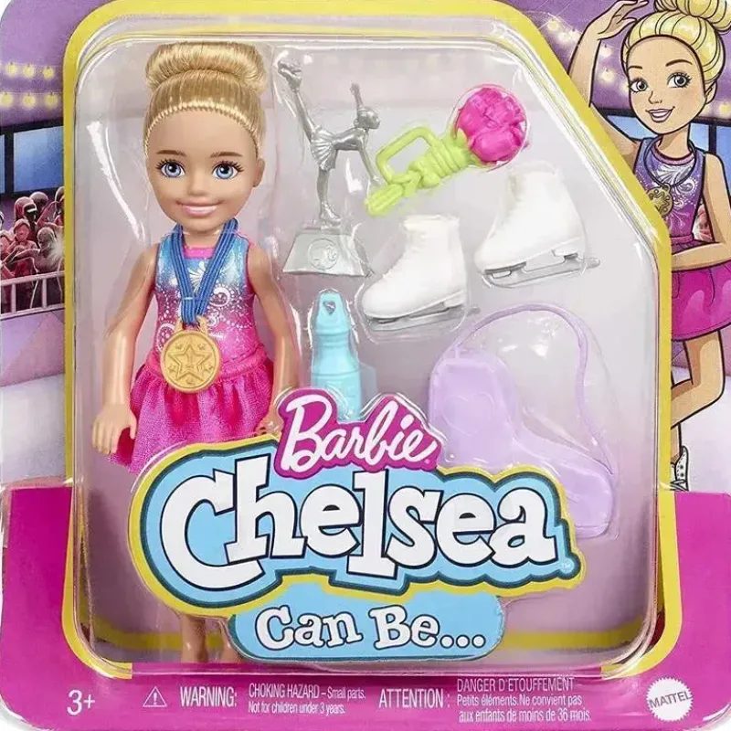 mattel__boneca_barbie_che_SKUUxL8P0GI_5.webp Fisher-Price Mattel - Boneca Barbie Chelsea Loira Patinadora no Gelo Hot