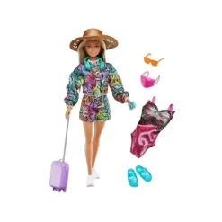 Mattel - Boneca Barbie de Viagem de Verão Hot