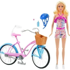 Mattel - Boneca Barbie e Bicicleta Outlet